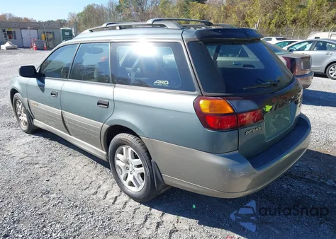 2001 Subaru Outback from USA, damaged, VIN 4S3BH675617672997